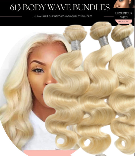 613 Bodywave Human Hair Bundle