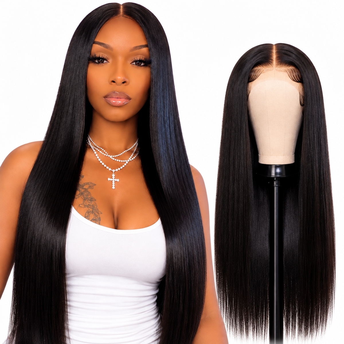 Straight 6x13 HD Frontal Wig